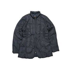 Vintage Moncler Brown Label Goose Down Puffer‎ Jacket Full Zip Womens 3